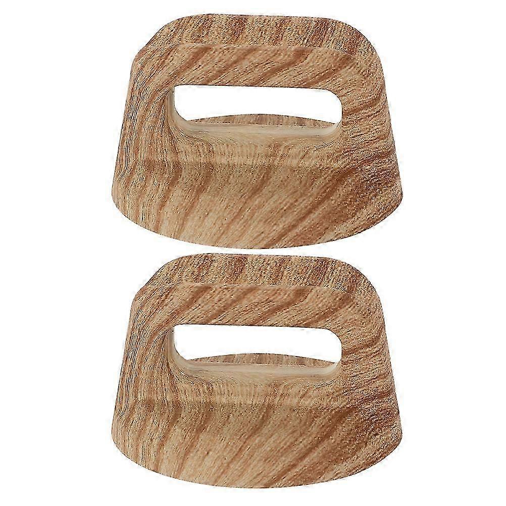 2Pcs Khaki Anti-Scald Pot Lid Handle Replacement Bakelite Knobs