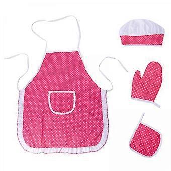3-10pack 4pcs kitchen Pretend toys with Apron &