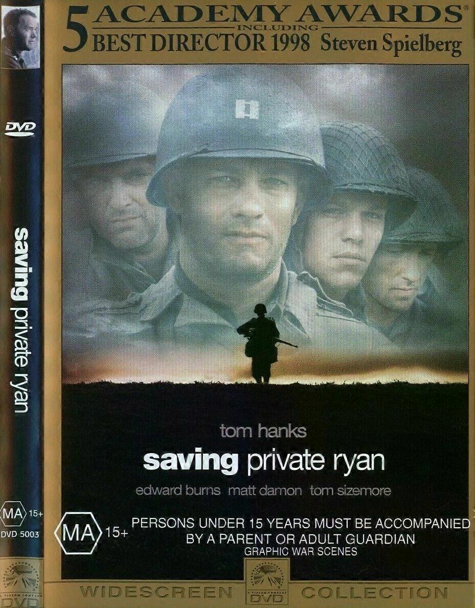 Saving Private Ryan DVD War (1998) Tom Hanks