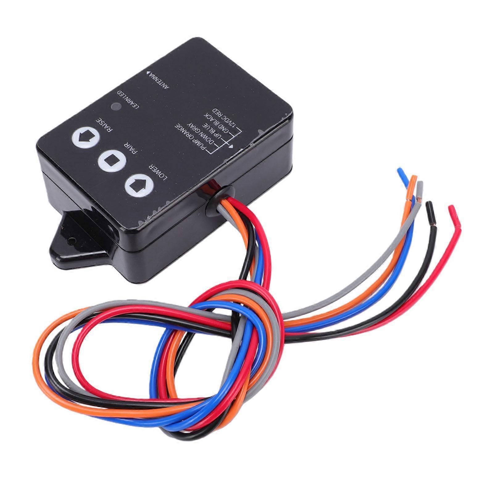 Wireless Dump Trailer Remote Control Kit Support 3 Wire 4 Wire Dump Trailer Remote Controller for 12V Hydraulic Pump