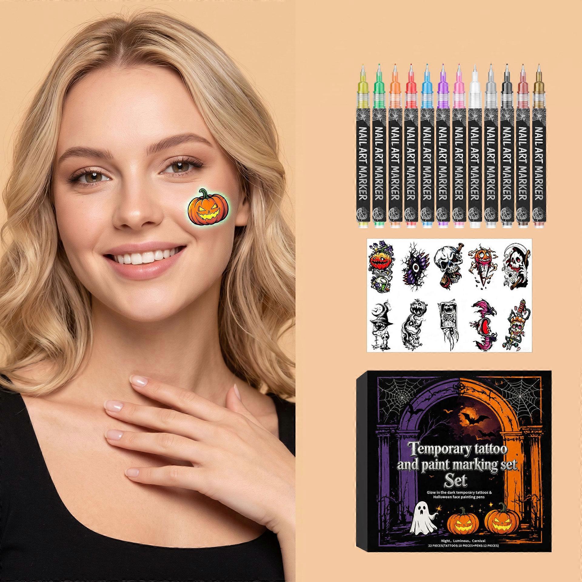 Temporary Tattoo Kit Water Transfer Sheets