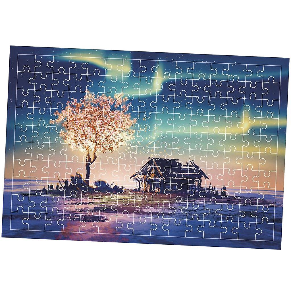 Polárna scéna Olejomaľba Puzzle Hračka