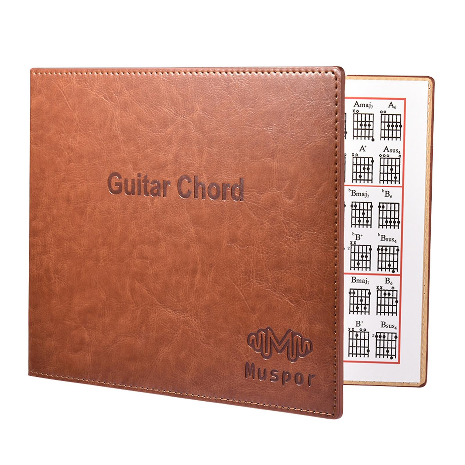 6 String Acoustic / Classical / Electric Guitar Chord Book Paperback Chart