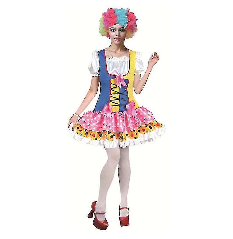 Disfraz de payaso de Halloween Disfraz de espectáculo de circo