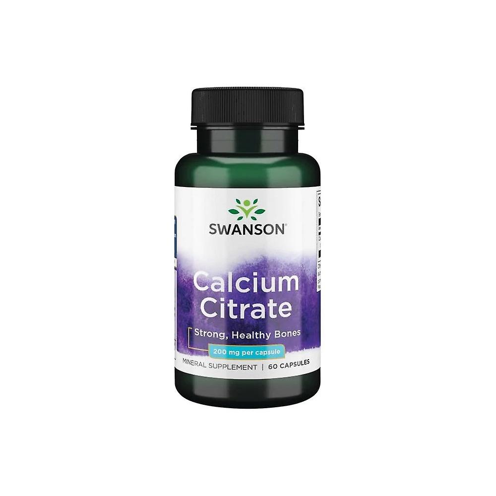Swanson Calcium Citrate 200 MG BI6977