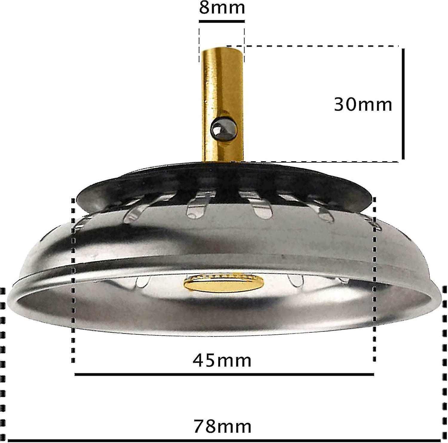 78mm Premium Kitchen Sink Strainer Plug