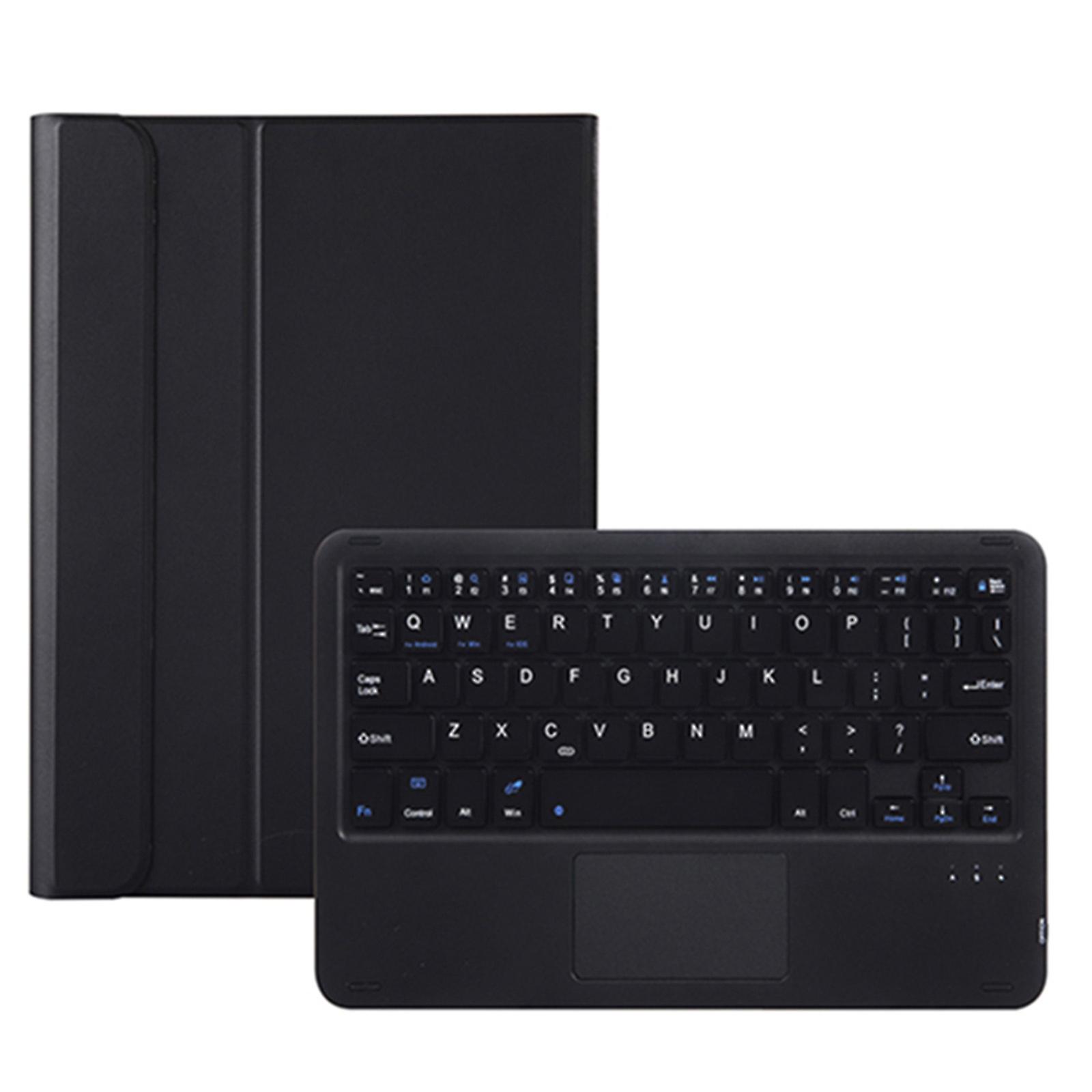 Lambskin Texture Bluetooth Keyboard Case with Touchpad