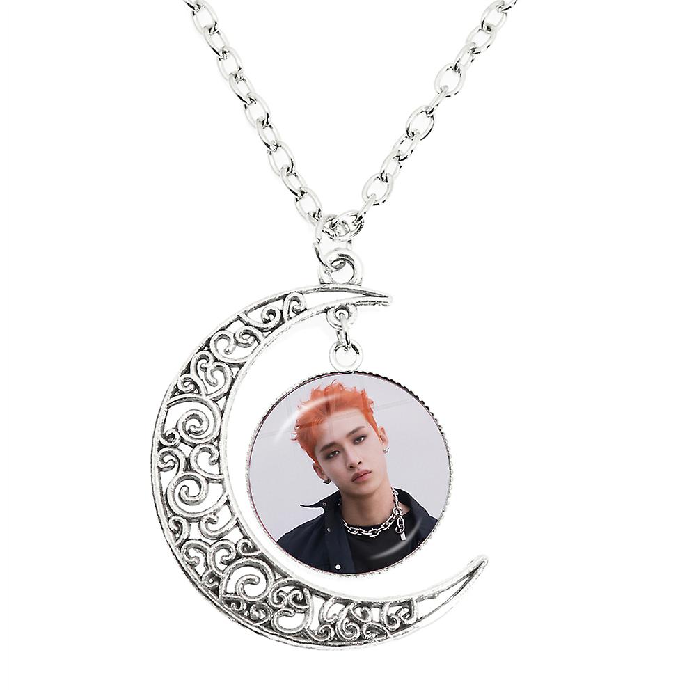 Cadeaux Merch Groupe Lot De 3 Bagues Kpop Stray Kids ZHENGGE - Acier Inoxydable Avec Collier - Cadeaux Fans Merch Kpop Anniversaire