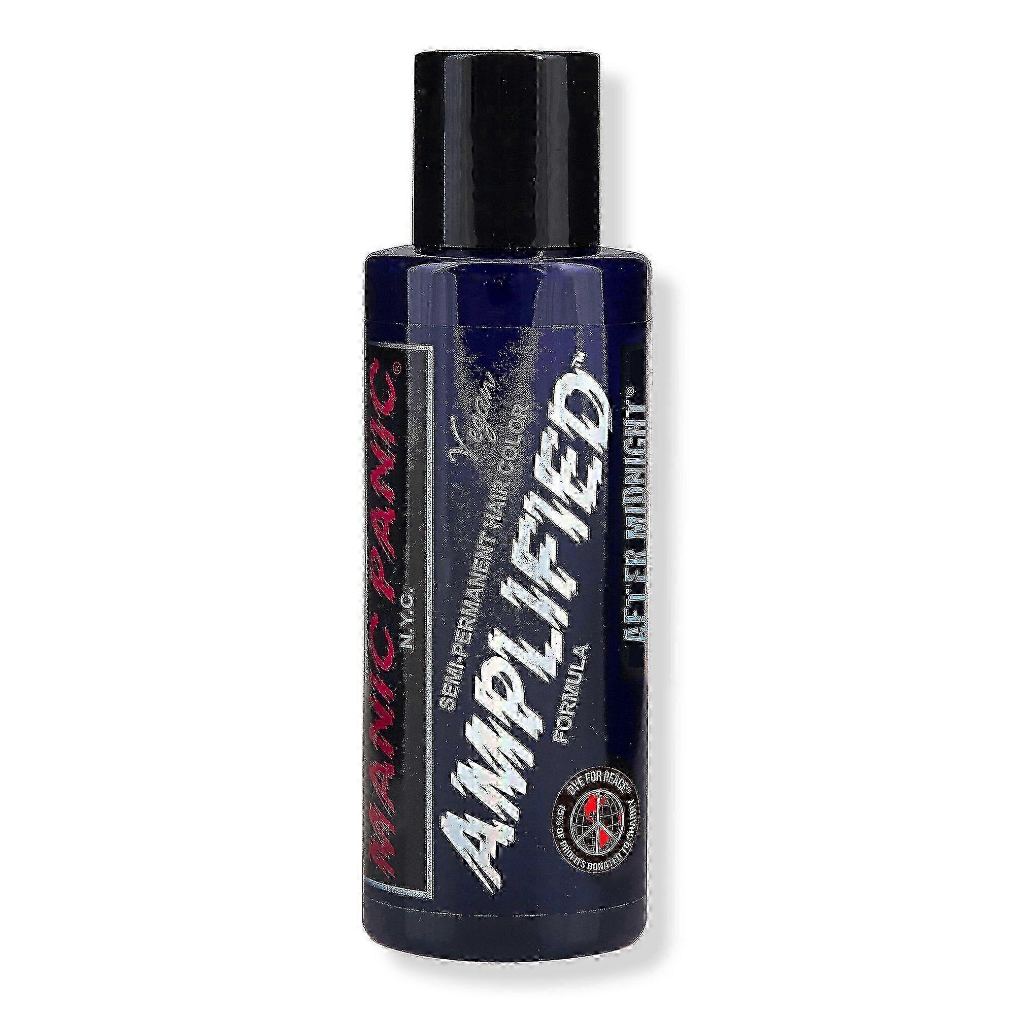 صبغة شعر شبه دائمة مكبرة ب Manic Panic ، بعد منتصف الليل ، 4 أونصة