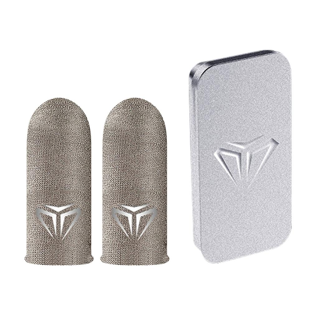 1/2Pair Screen Touch Mittens Sweatproof Finger Sleeve Mobile Controller Gloves