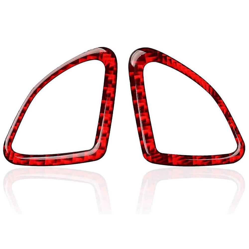 Door Side Speaker Ring Frame Trims For Chevrolet C7 2014-2019,red