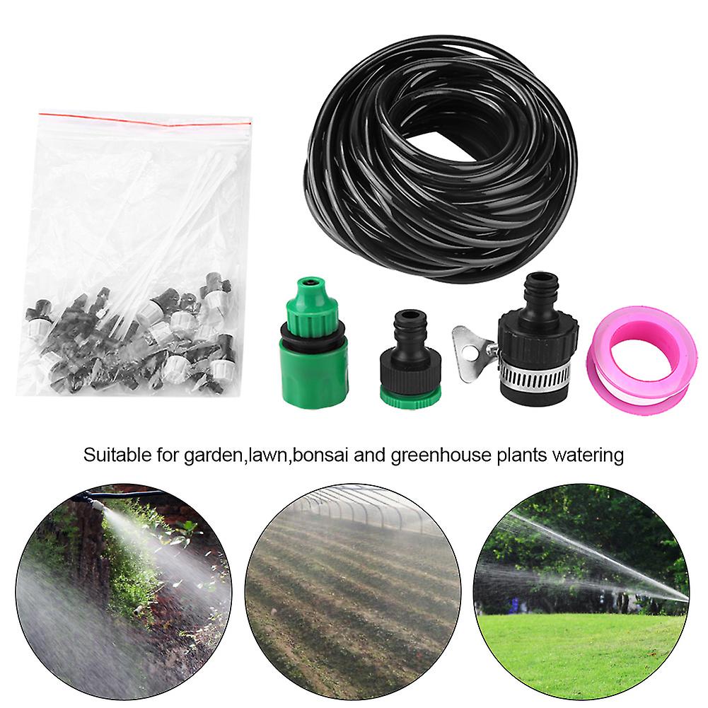 Micro Water Irrigation System 10M Hose Kit for Garden Plants