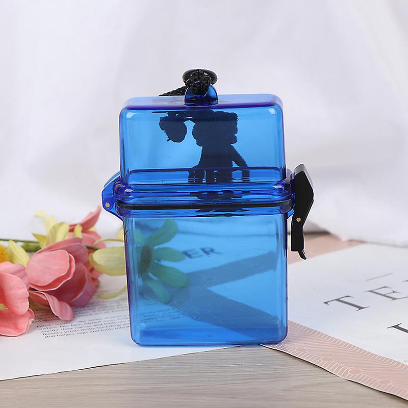 1pc Outdoor Waterproof Pockets Key Money Storage Box Case Holder Plastic Case