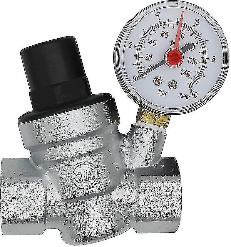 Dn20 vandtryksreducer 3/4 tommer vandtrykregulator med manometer