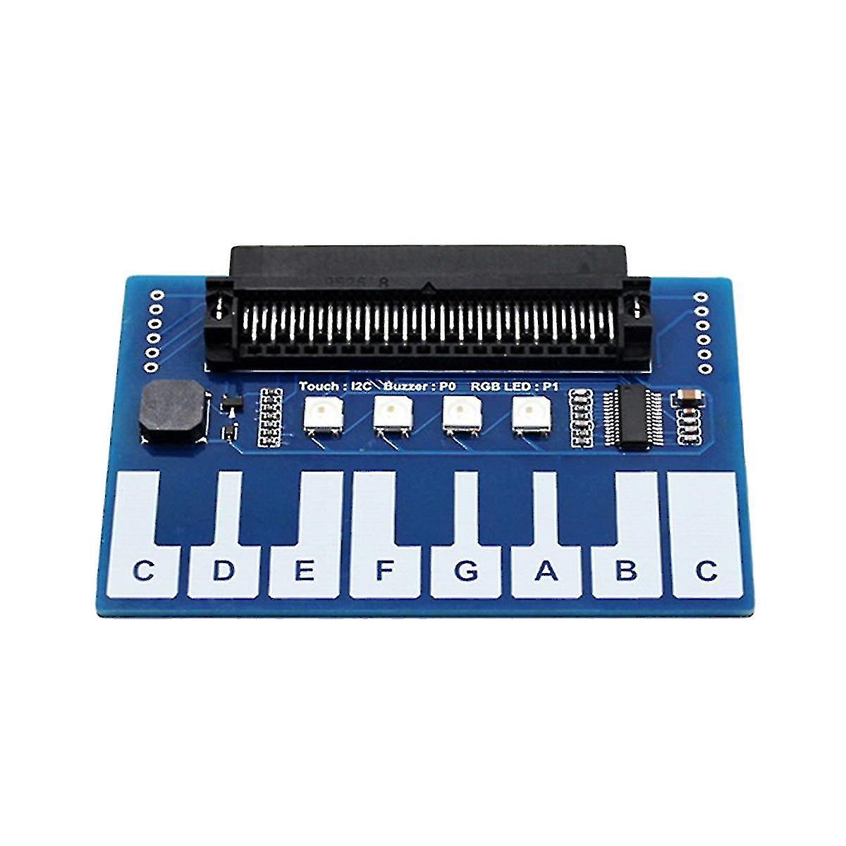 Ttp229 Touch Keys Sensor Piano Module + Rgb Led For Bbc Microbit V1.5 Development Board Accessories
