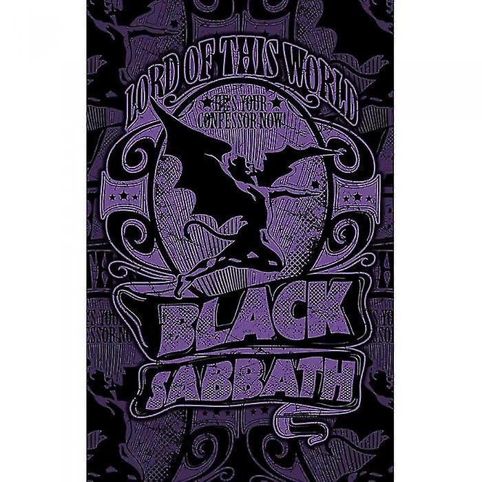 Black Sabbath Lord Of This World Textile Poster