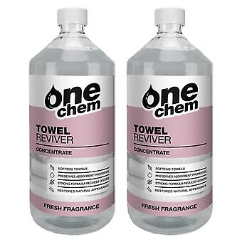 Towel Reviver and Softener 2 x 1 Litre Concentrate  One Chem Professional