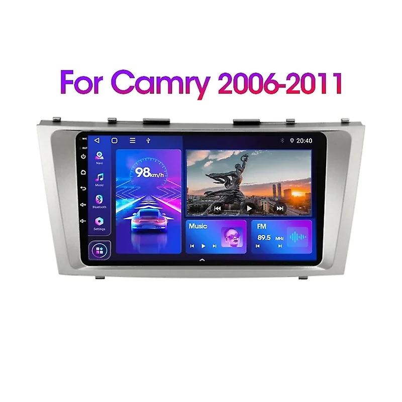 Android CarPlay Car Radio Multimidia Video Player Navigation GPS For Toyota Camry 40 50 2006-2011
