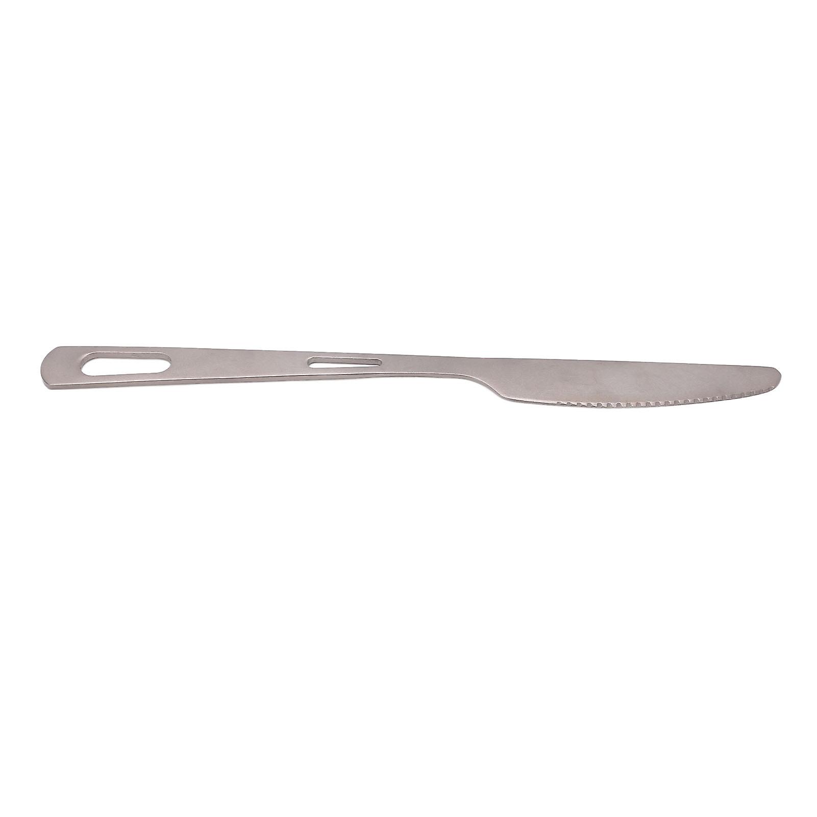 Backpacking Flatware Outdoor Camping Tableware Portable Flatware for Backpacking Hiking and PicnicKnife