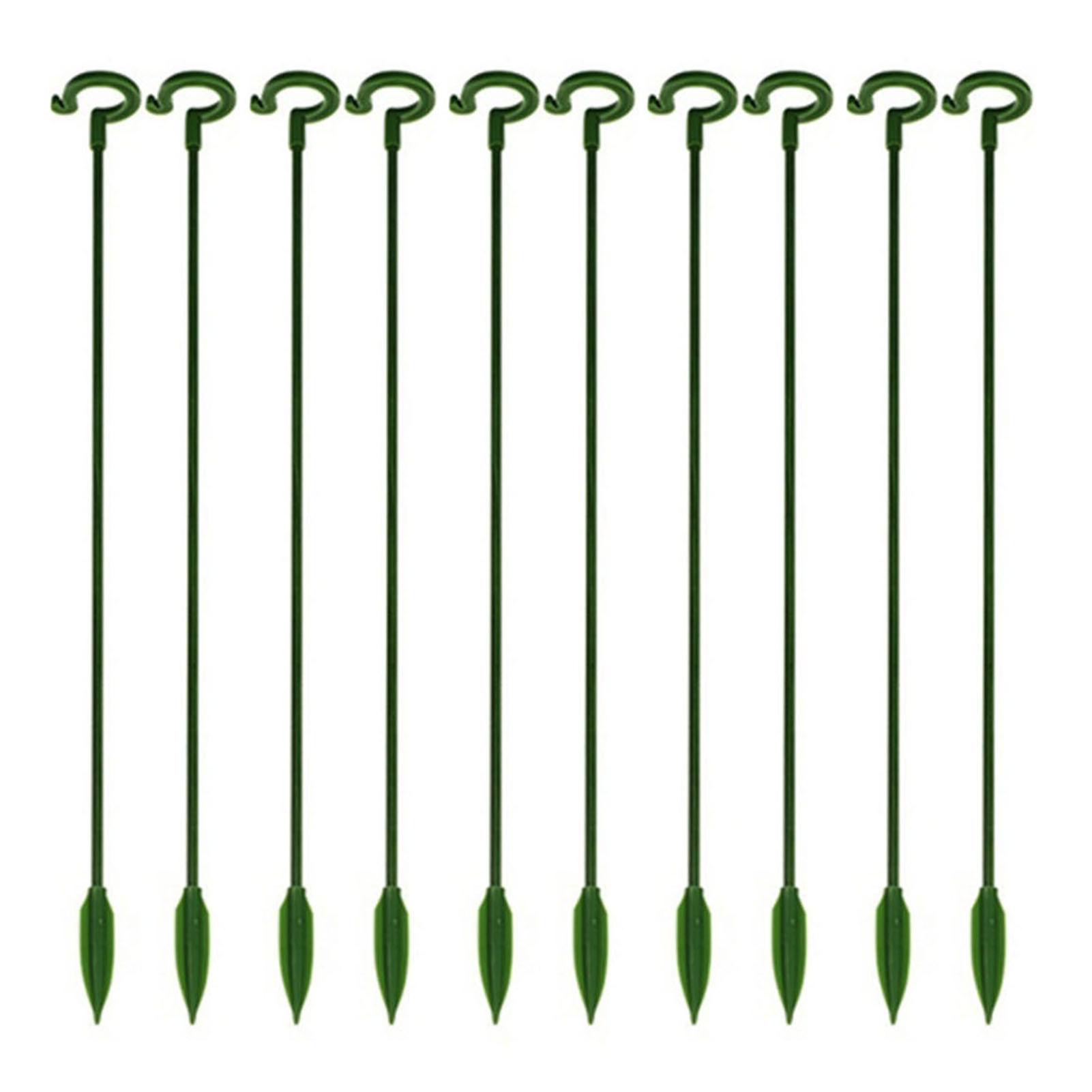Plants Support Stake Fiberglass Garden Single Stem Support Ring for Plant Flower