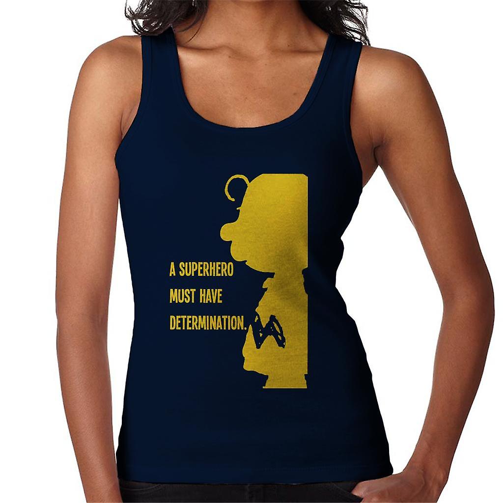 Peanuts Charlie Brown Superhéroe Mujeres's Chaleco