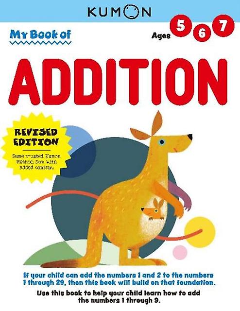 Kumon My Book Of Addition Paperback