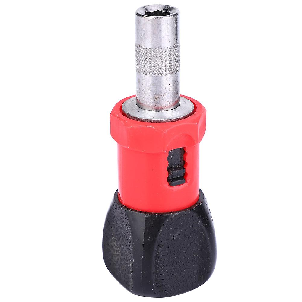 1Pcs Multifunctional 6.35mm Hex Plastic Handle CW/CCW Ratchet Screwdriver with Socket Tool