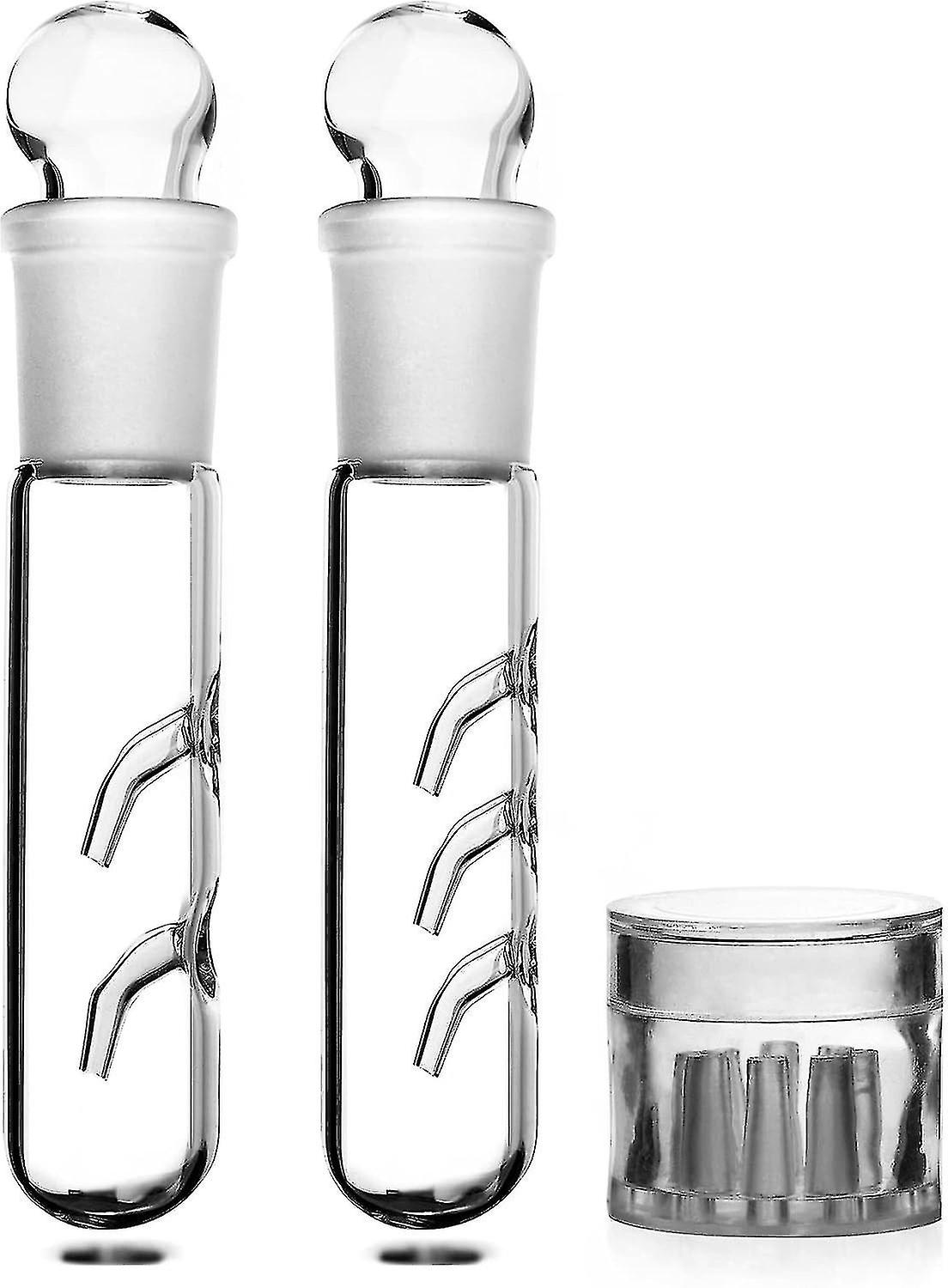 Set of planarian trap aquarium snail trap, clear glass 2 hole 3 hole trap and acrylic 8 hole trap fo