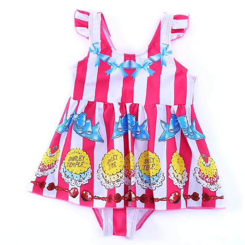 ملابس السباحة للأطفال النساء قطعة واحدة الأميرة اللباس الأطفال