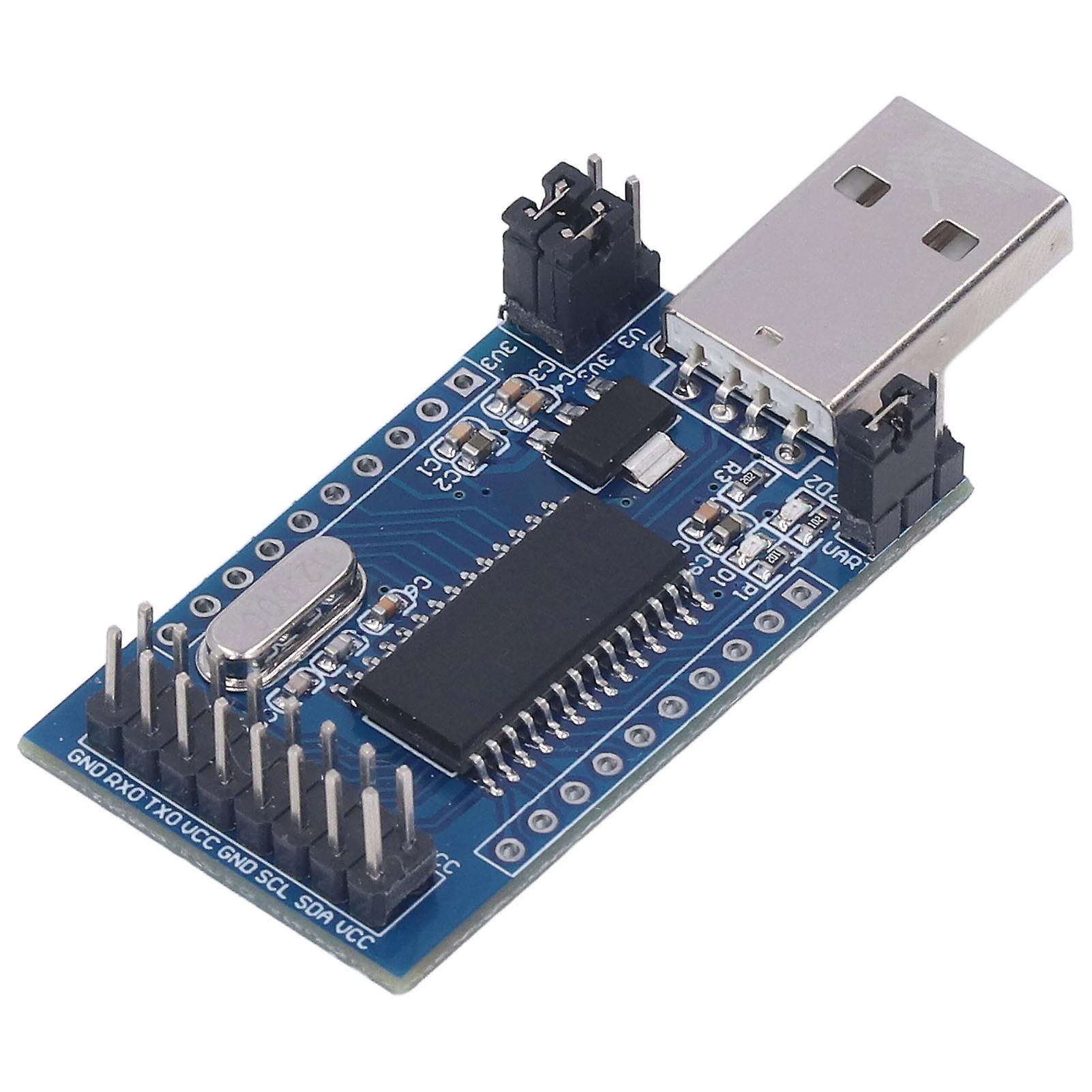 USB Port Converter Module Serial Parallel to UART IIC SPI TTL ISP EPP MEM Components CH341A