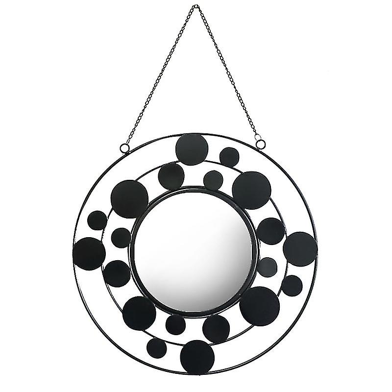 1pcs Miroir à cadre métallique