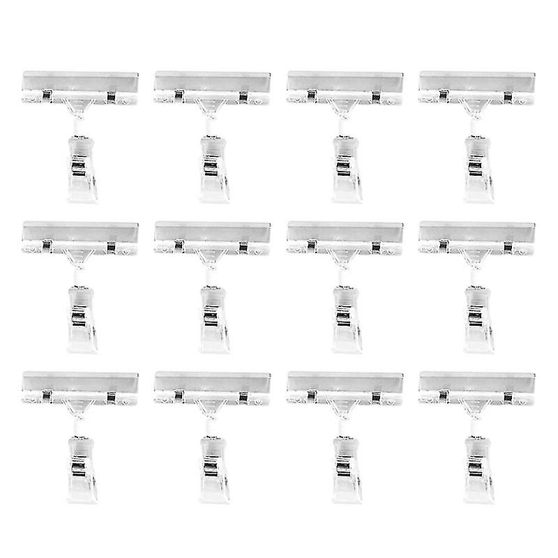 30pcsスーパーマーケットプライスタグクリップ