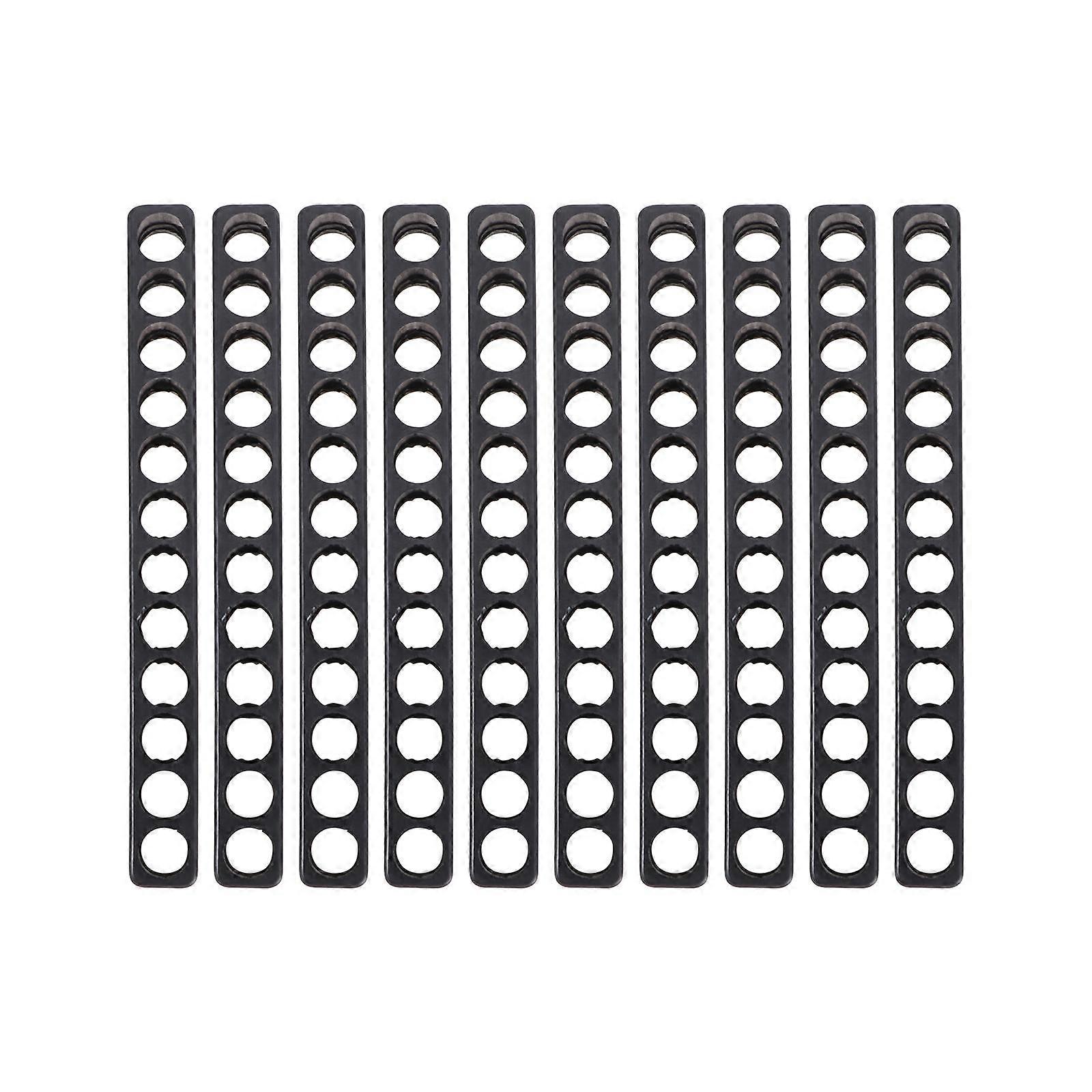 10Pc 12 Holes Hex Plastic Screwdriver Bits Storage Deck Screwdriver Storage Case