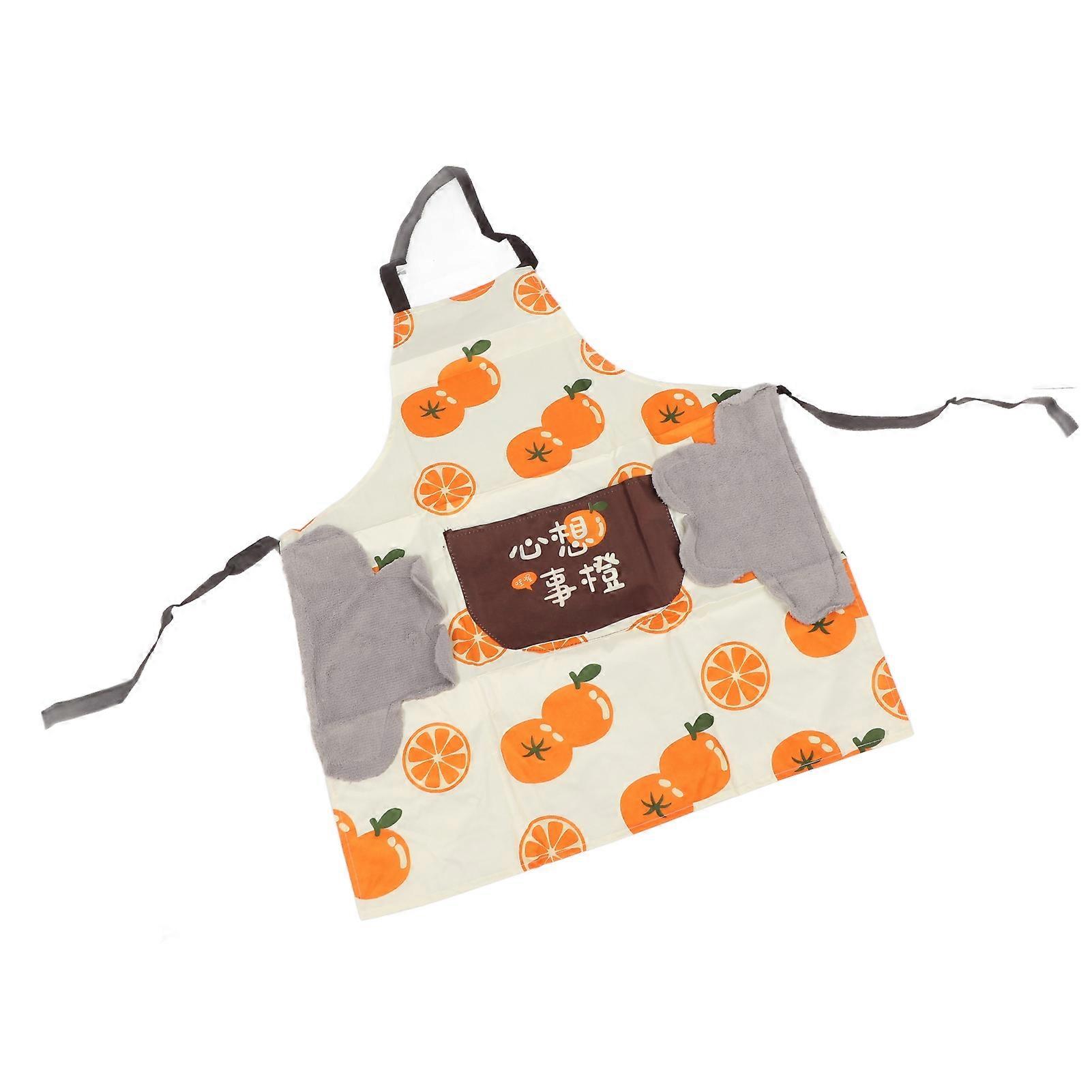 ساحة للماء للجنسين دليل على النفط قابل للتعديل الرجال النساء مآزر الطبخ مع مسح اليد للمطبخ