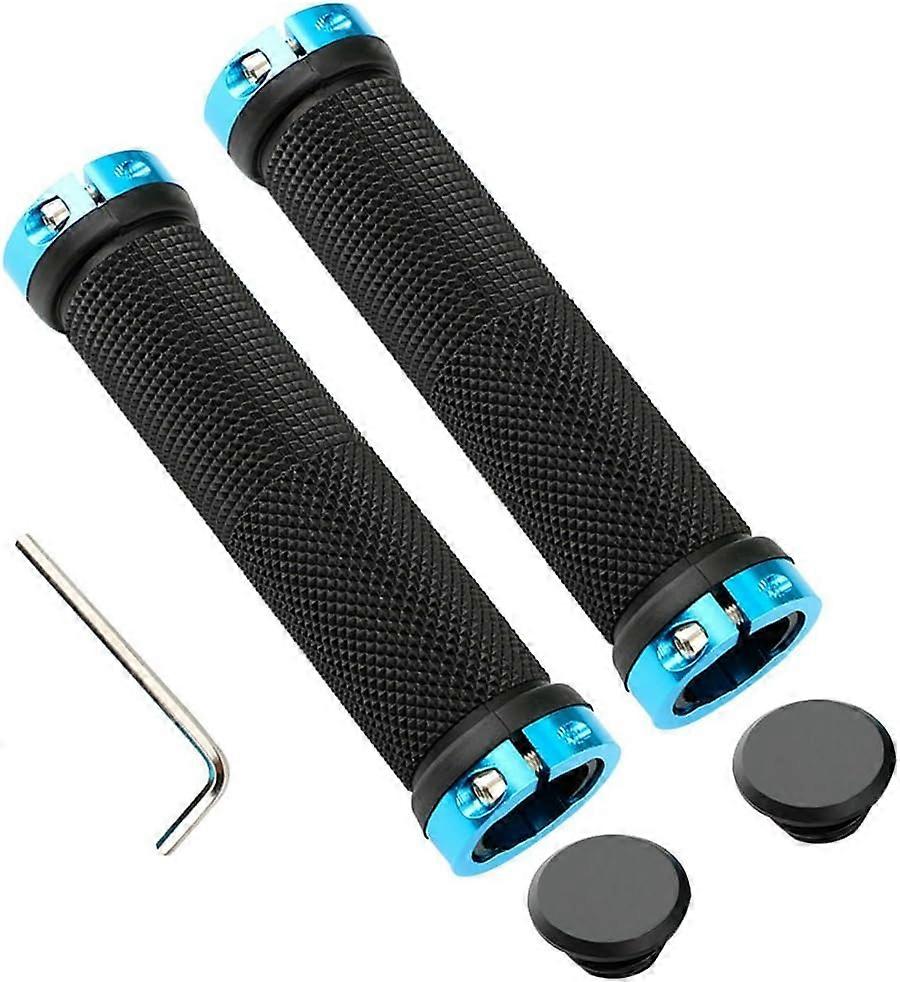 1 Pair Professional Bicycle Grips, Ergonomic Bicycle Grip, Non-Slip Rubber Bike Handlebar, Bicycle Handlebar Protector