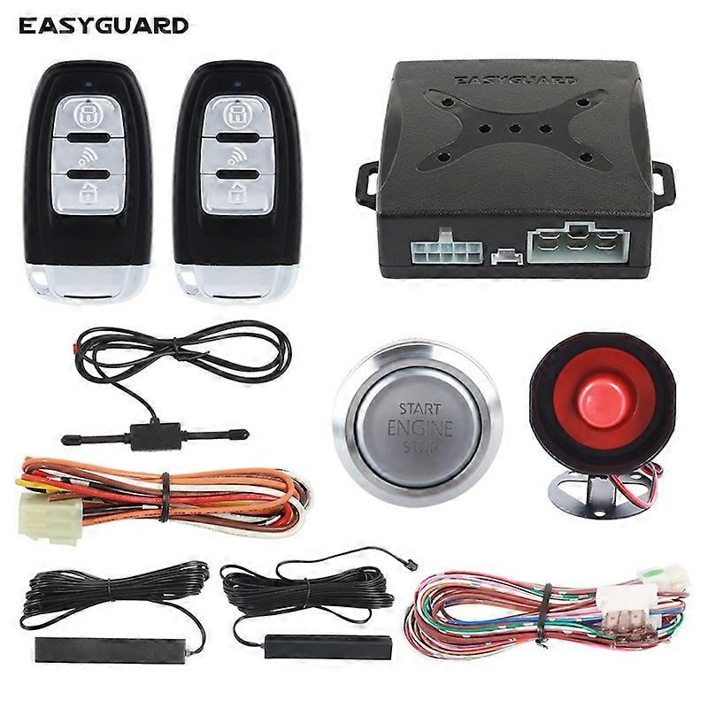 EC003N-P3 PKE Car Key Systems Key blade Passive less Entry Smart Remote Start Starter Remote Engine Start Remote Trunk Release Anti-hijac