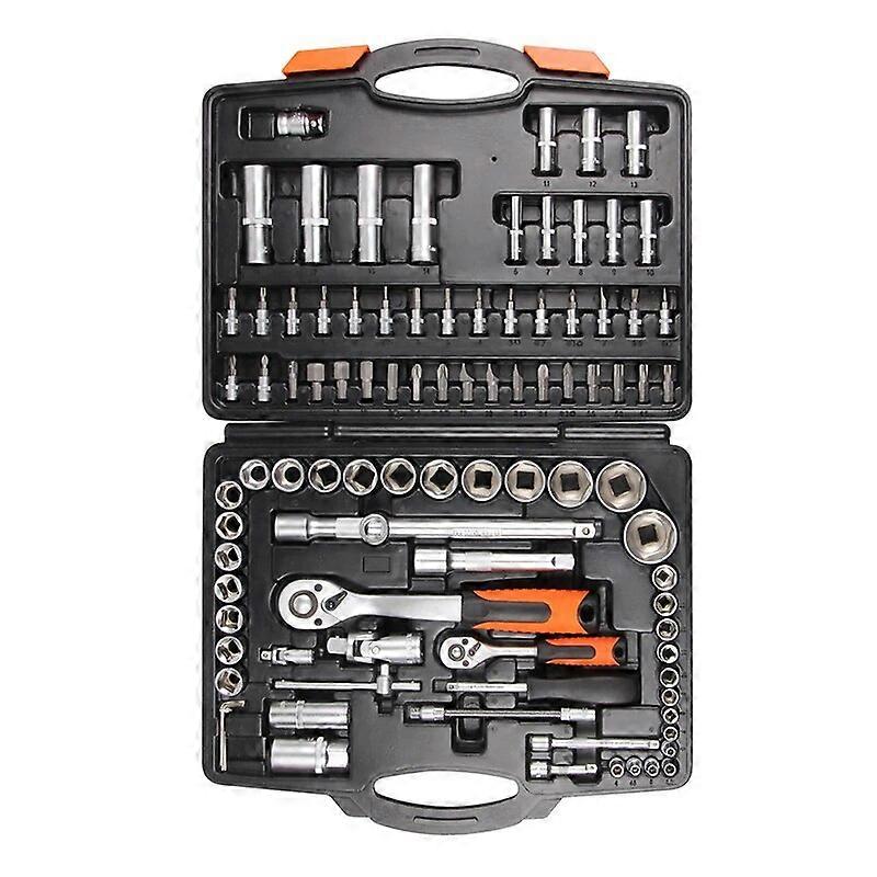 VT13001 94PC 1/4"&1/2" Drive Socket Set 4mm to 32mm DC157426