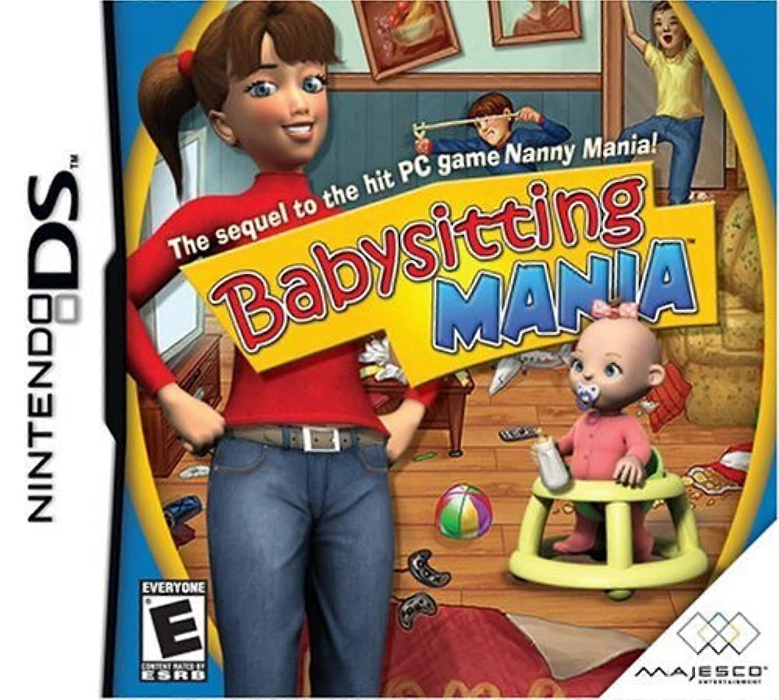 Babysitting Mania  Game -  - PAL - New & Sealed