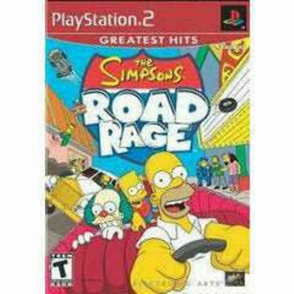 Simpsons Road Rage Game - Playstation 2 - PAL - New & Sealed