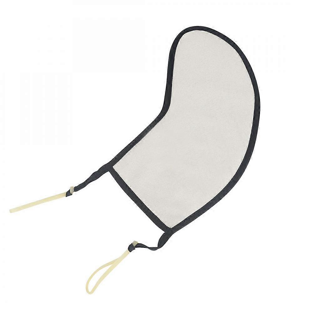 Violin Chin Rest Pad Soft Washable Suede Fabric Shoulder Rest Cover for 1/8 to 1/16 Sizes