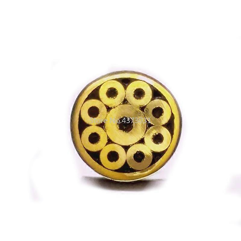 New 6mm Mosaic Pin Rivets for Knife Handle Screw Decorate 21 Kinds Design Exquisite Style Knife Handle Tool Length 90mm