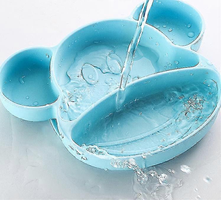 Toddler Silicone Suction Cup-self-contained Training Dishes