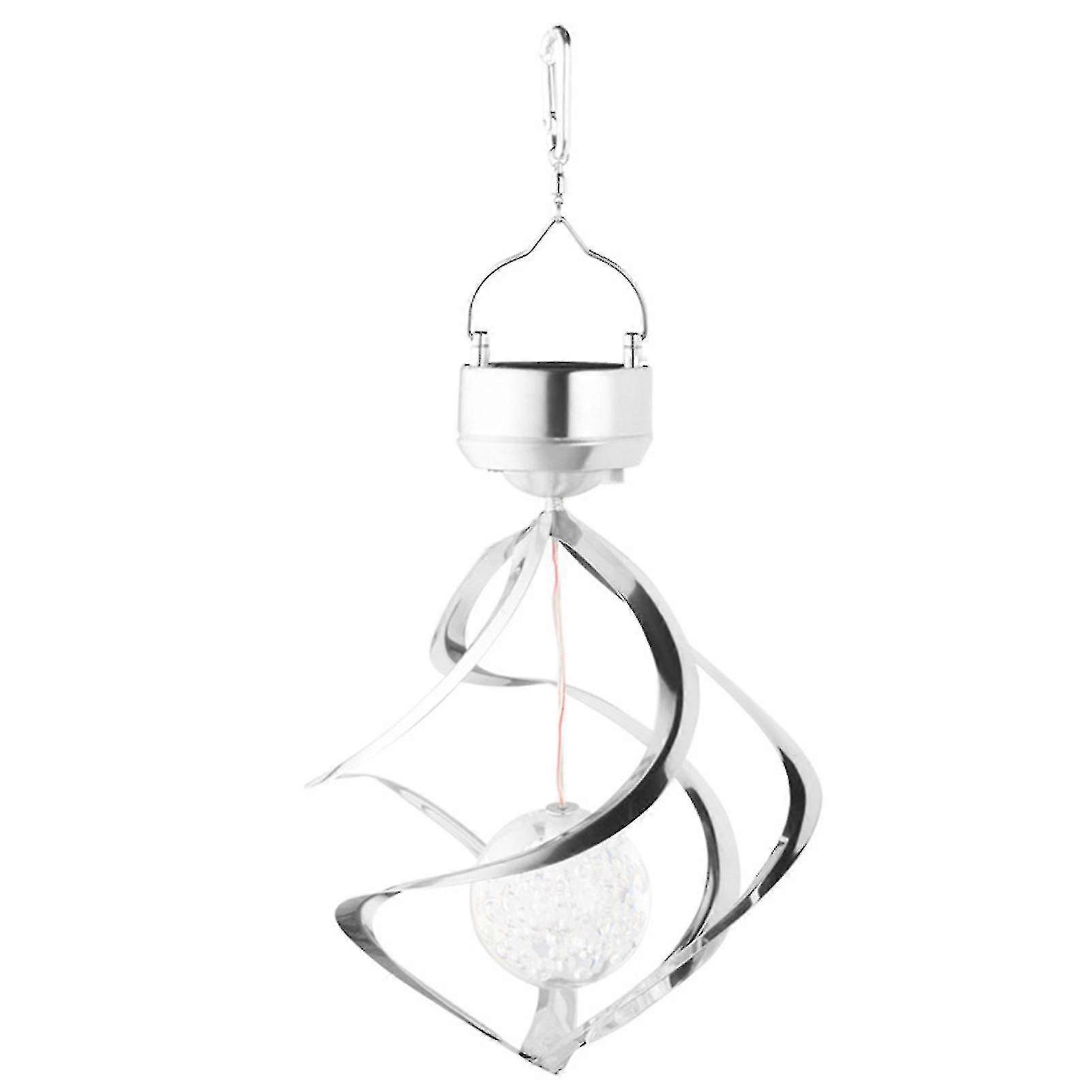 Solar Spiral Spinner Rotating Hanging For En Yard Patio