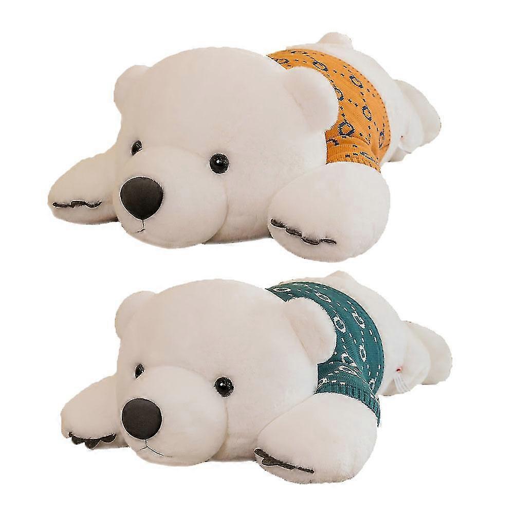 55cm Polar Bear Plush Toy Throw Pillow Gift