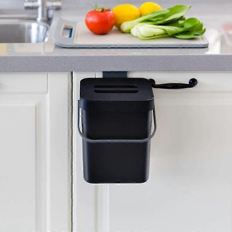 Küche Kompostbehälter für Arbeitsplatte oder unter Spüle Kompostierung, Ndoor Hausmülleimer mit abnehmbarer ai