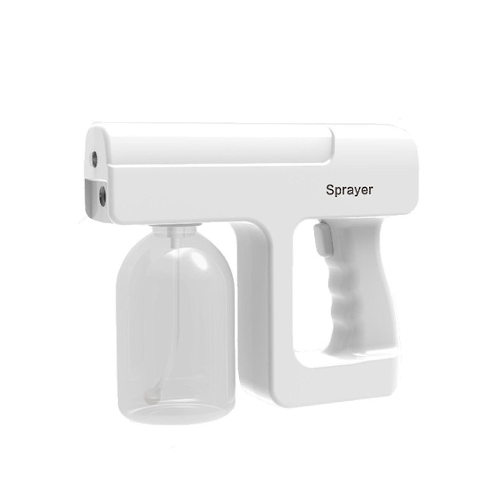 Electric hand-held disinfectant fogger mist machine rechargeable blue light atomizing sprayer for home office school garden