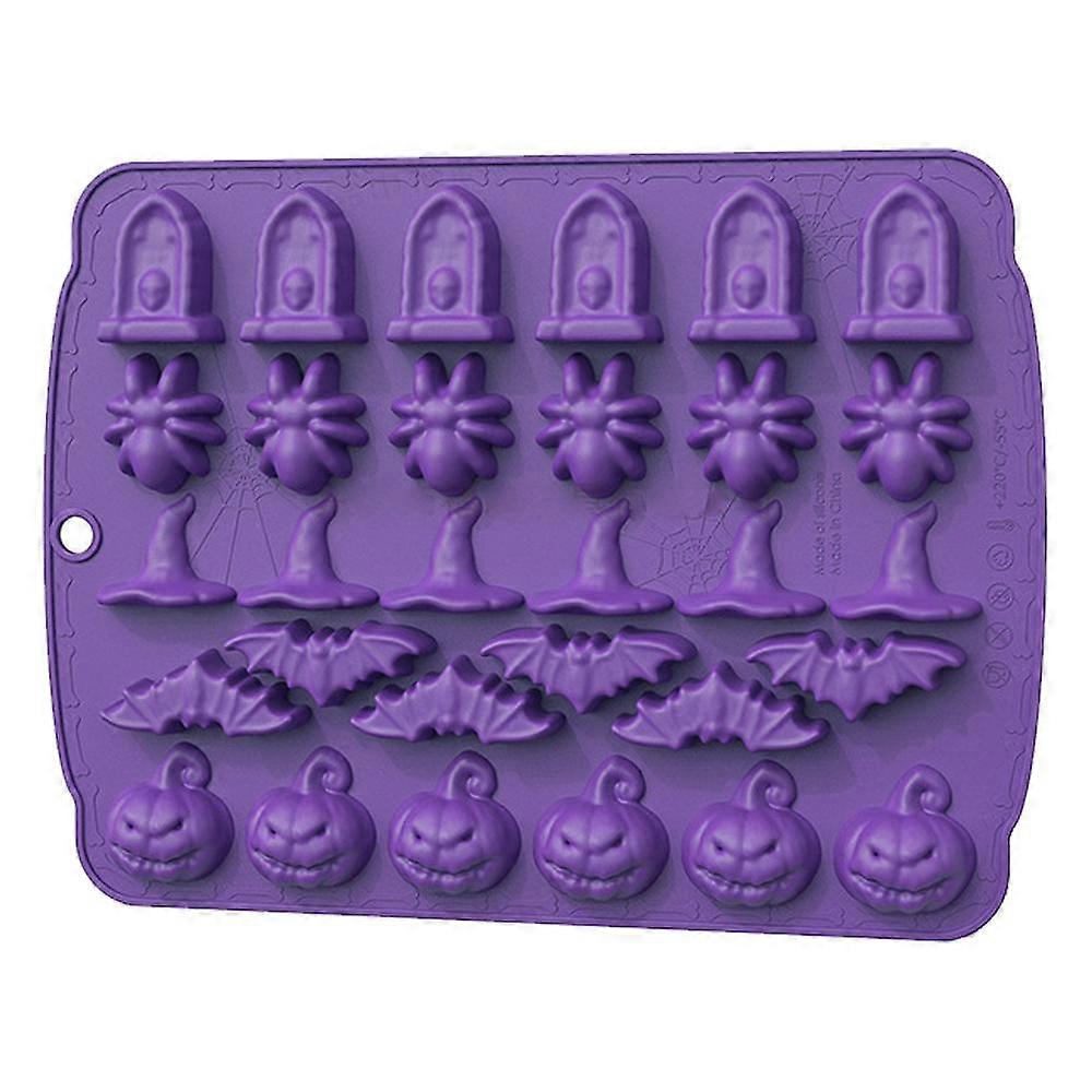Halloween Molds Candy Soap Mold Cookie Baking MoldIce Cube Tray