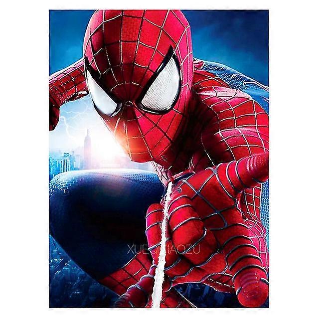 Spiderman Timanttimaalaus 5d DIY Diamond kirjontagift Home Dcor
