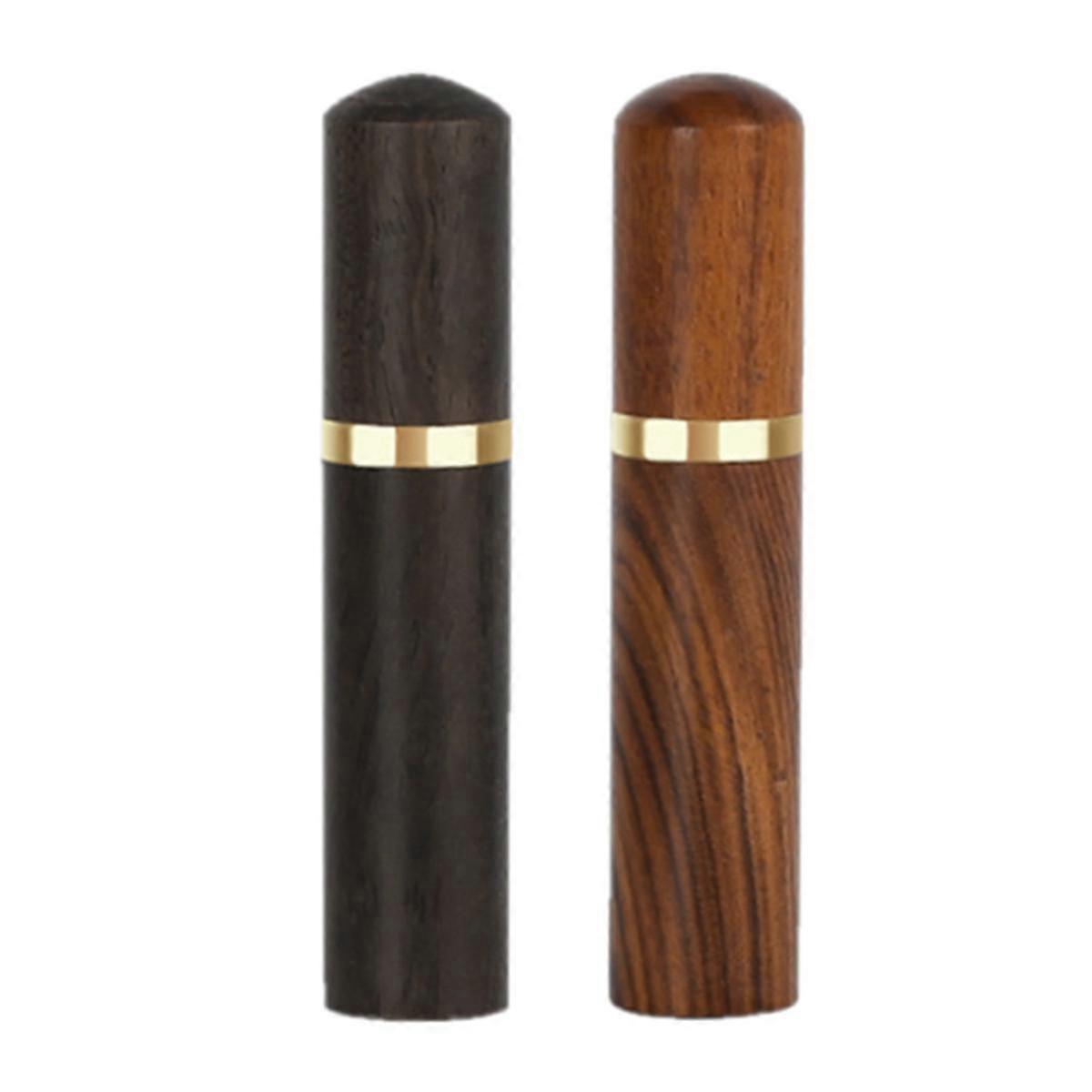 2Pcs Toothpick Bucket Wood Toothpick Holder Bucket Toothpick Container Mini Storage Box Handmade Gi