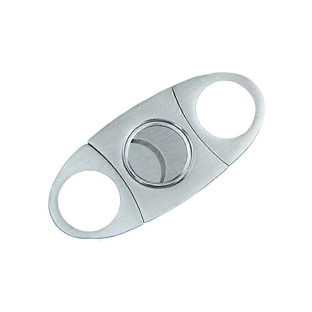 Edelstahl Zigarrenschneider Metall Classic Tragbare Zigarrenschneider Guillotine mit Geschenkbox Zigarrenschere Geschenk
